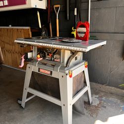Craftsman Table Saw + Blade Bundle (Includes Adjustable Dado Set)