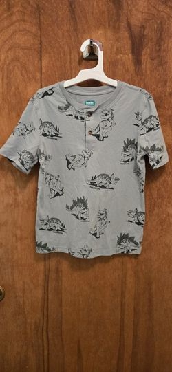 Dinosaur T-Shirt Green Boys Size 8