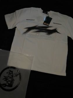 Hellstar Sport White Graphic T-Shirt