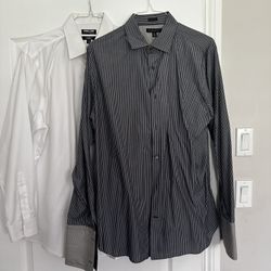 Two Men’s Dress Shirts XL