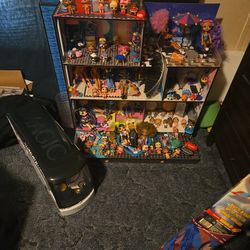 LOL surprise doll house, dolls and rv