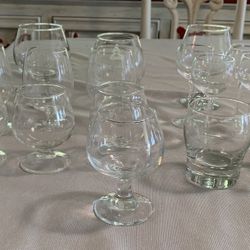Cordial And Snifter Glasses 