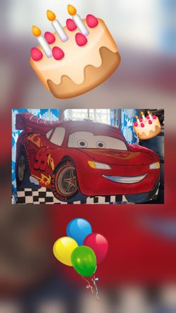 Lighting Mqueen Cars Pinata/on sale