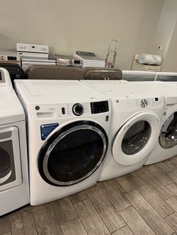 Ge profile frontload washer and dryer set electric with warranty