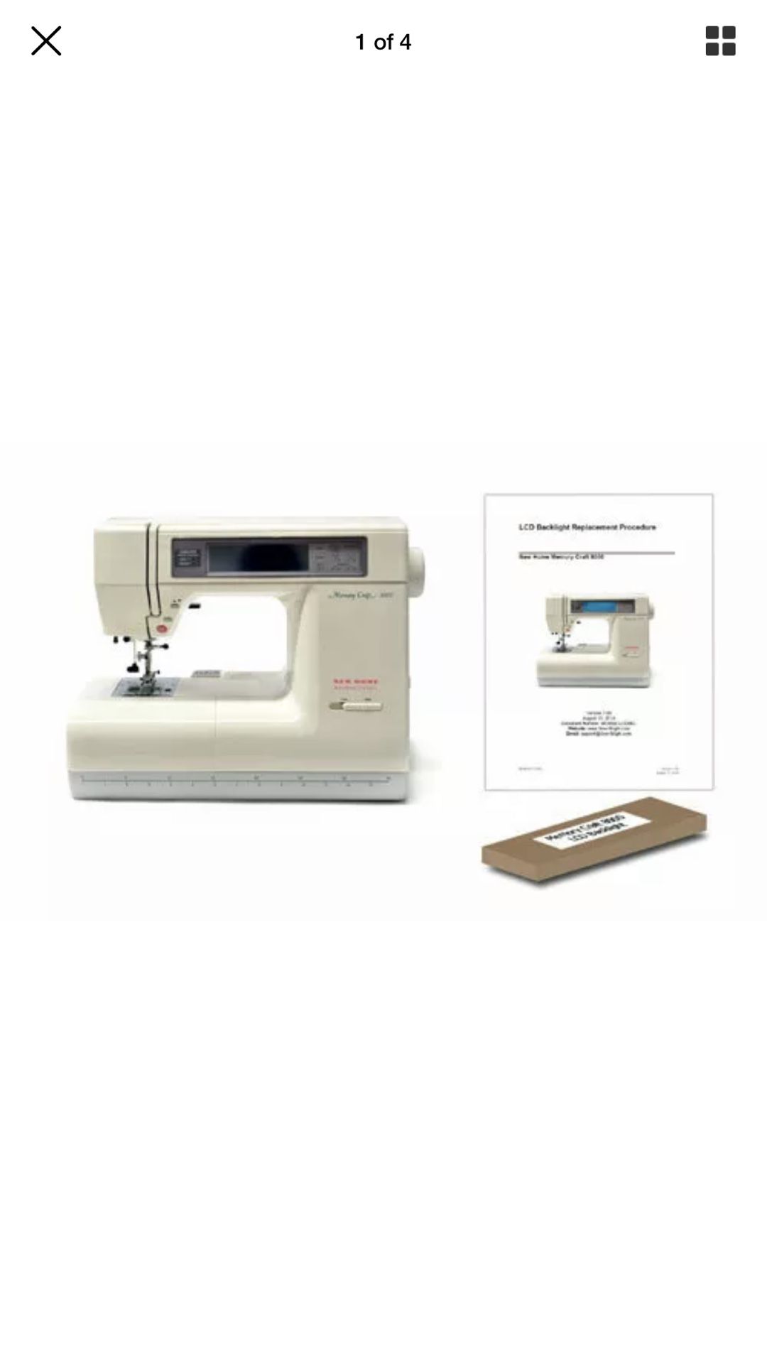 Memory Craft 8000 Perfect condition Does embroidery Price negotiable