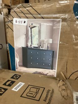 6-Drawer Dresser in Box