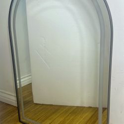 Medicine Cabinet Bathroom Mirror, 36”x24” Arched Recessed Medicine Cabinet