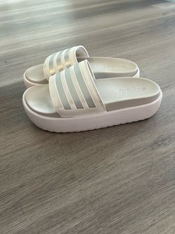 Adidas Platform Slide Sandals, Women’s Size 6