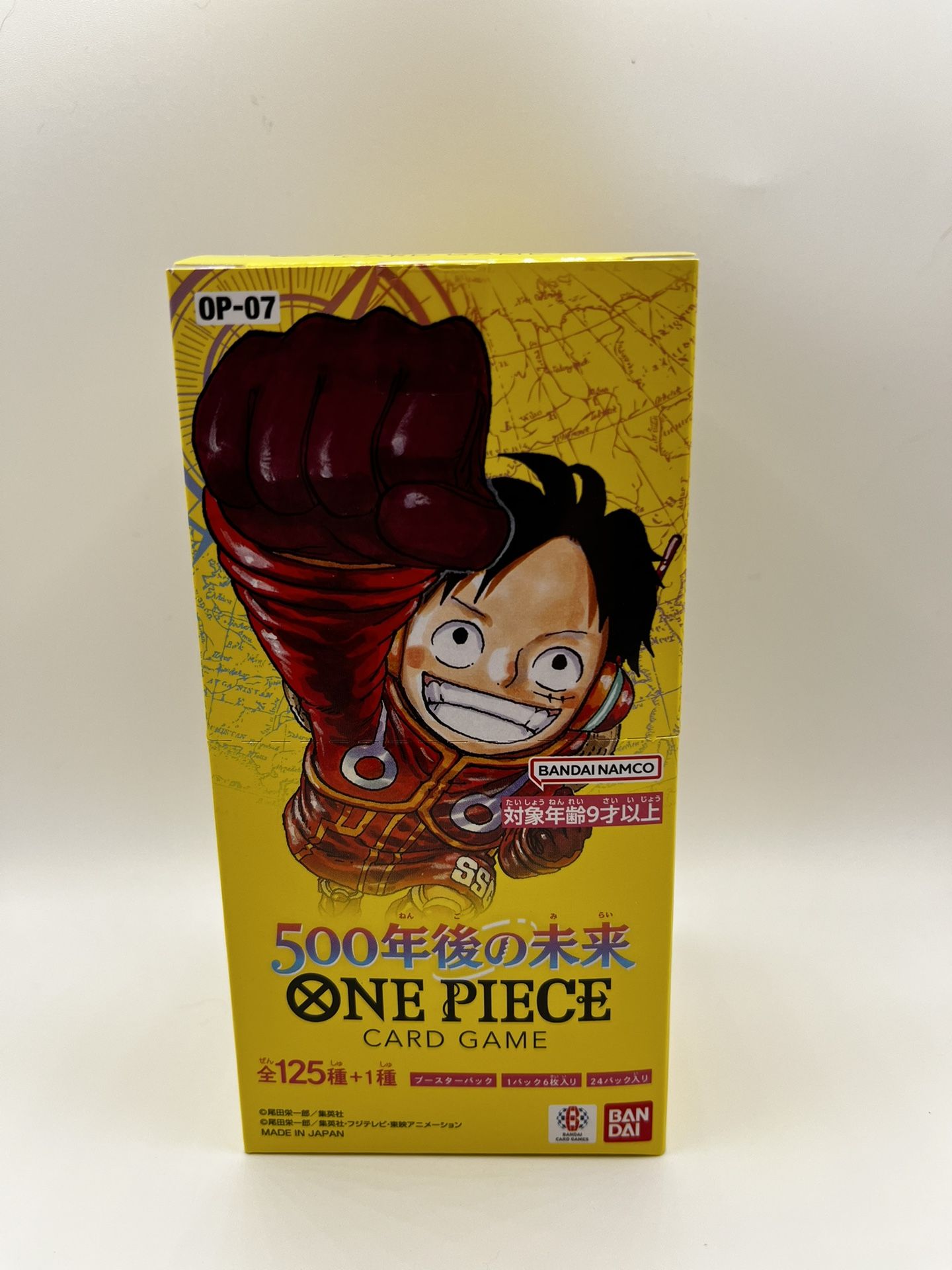 One Piece OP07 Japanese The Future 500 Years From Now Booster Box Sealed
