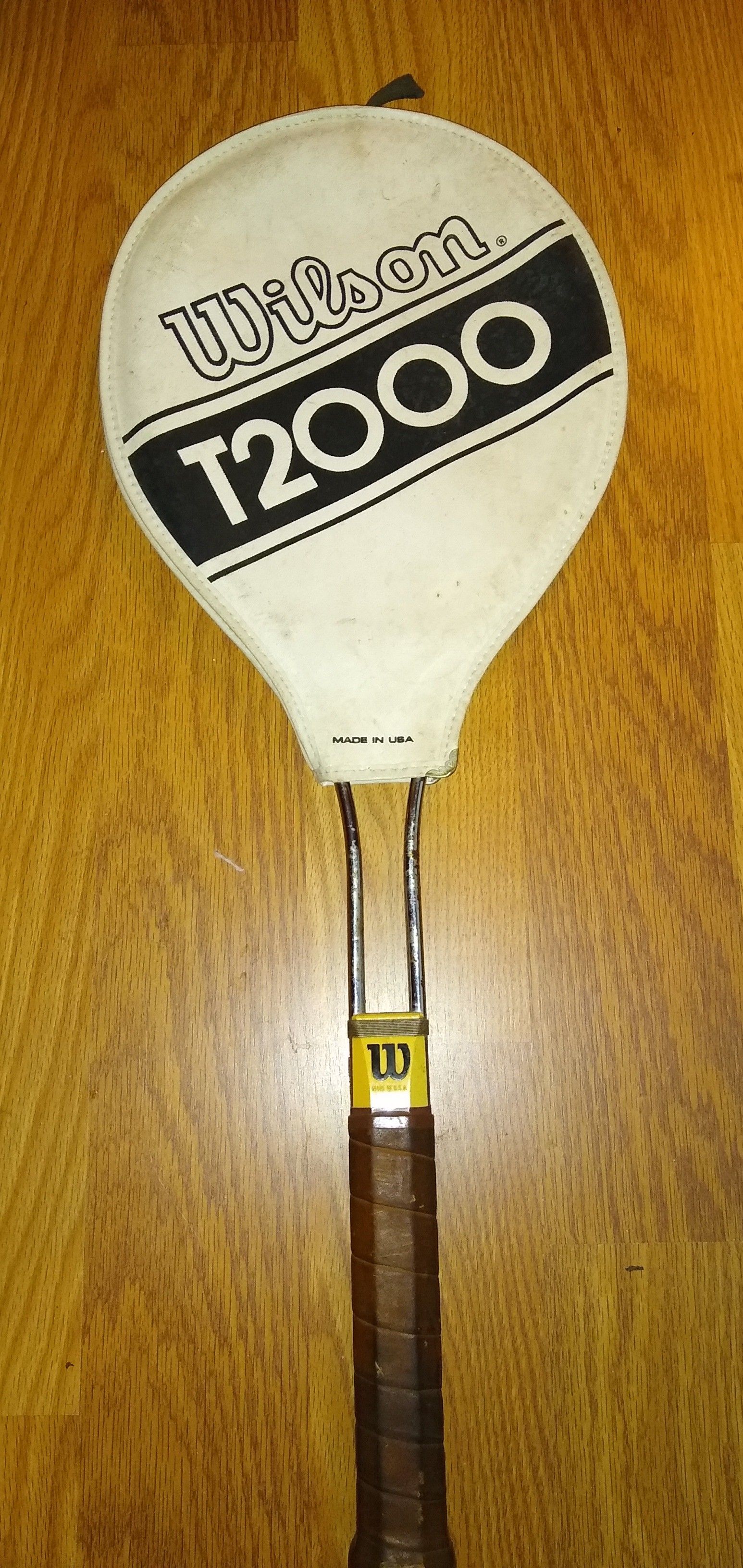 Vintage Wilson T2000 Tennis Racket Great Shape
