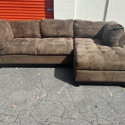 Cindy Crawford sectional couch sofa