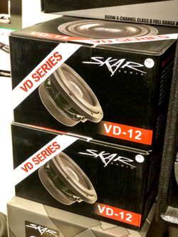 Skar VD 12” Shallow Mount Subwoofer