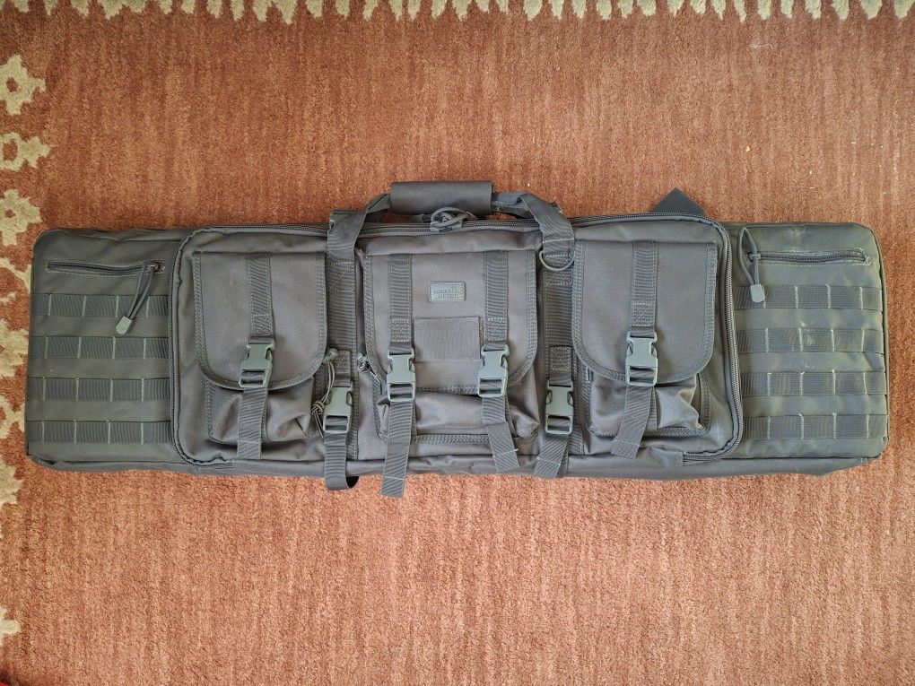 42" Lancer Tactical Rifle Bag Gray