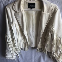 Suede Tassel Jacket 