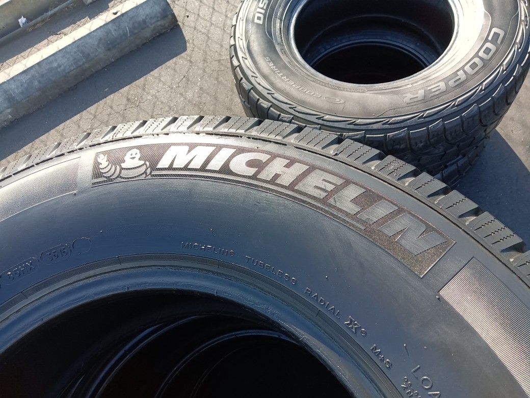 4 Llantas Lt 245 75 R16 Michelin Lt M/S