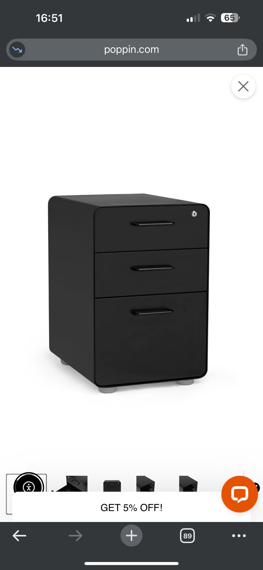 Poppin Desk Drawer