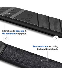 TYGER AUTO TG-SS2F35058 - RUNNING BOARDS FOR 15-22 FORD F-150 17-22 F-250 AND F-350 SUPERCREW CAB ONLY 3.5 INCH WIDE TEXTURED BLACK TYGER RIDER