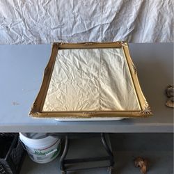 Vintage recessed medicine cabinet mirror