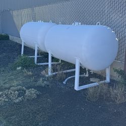 500 Gallon High Legs Propane Tank