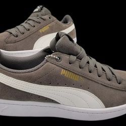 PUMA Vikky SOFTFOAM COMFORT INSERT Gray/White Women's 6.5M Usa