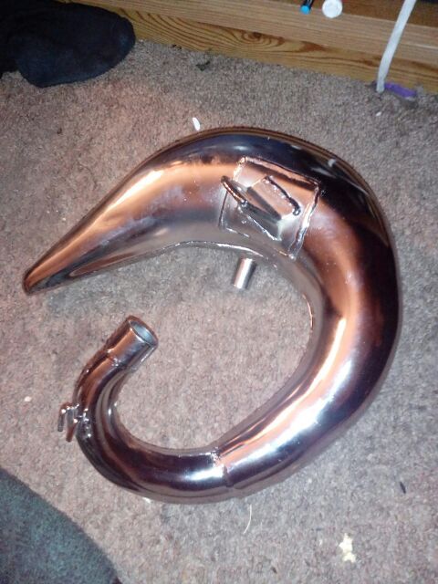 ADA s2 Goped exhaust pipe