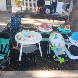 Car Seats,walkers, Strollers, Bouncy For Sale