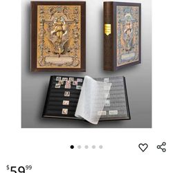 Brand new Never Used, Antique designed Stamps Album, Made in Germany