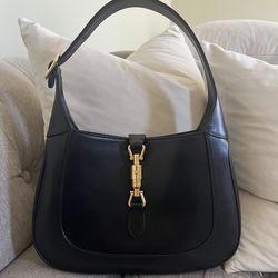 Gucci Jackie bag Black Calfskin 