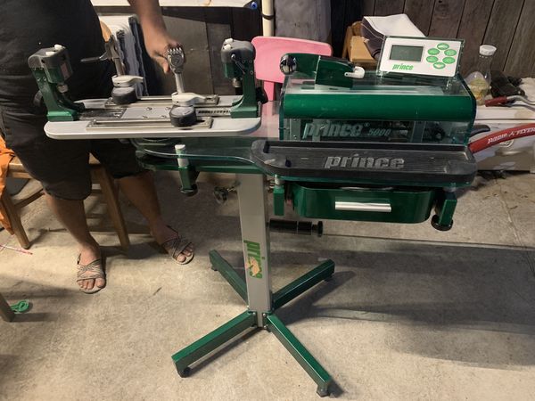 prince racquet stringing machine
