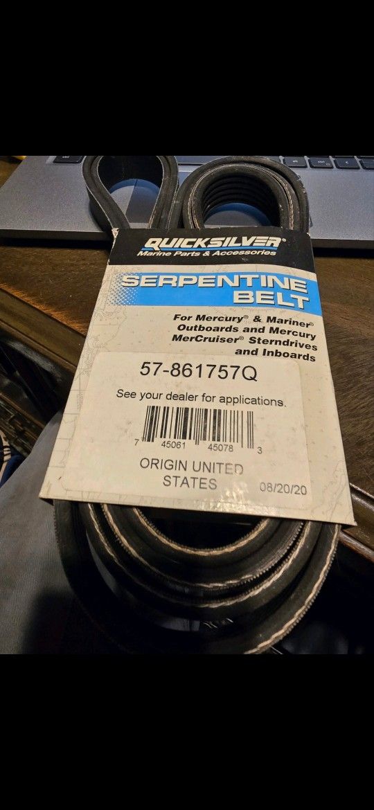 Quicksilver Serpentine Belt