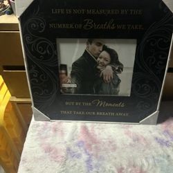 Brand new black picture frame