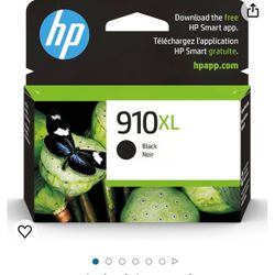 HP Printer 910 XL Black Ink 