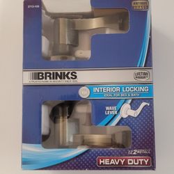 Brinks Interior Locking For Bed And Bath 