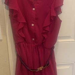 Girls Pink Dress Size 16