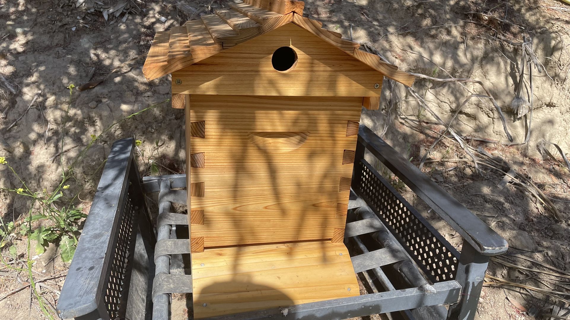 Bee Hive Includes Bees