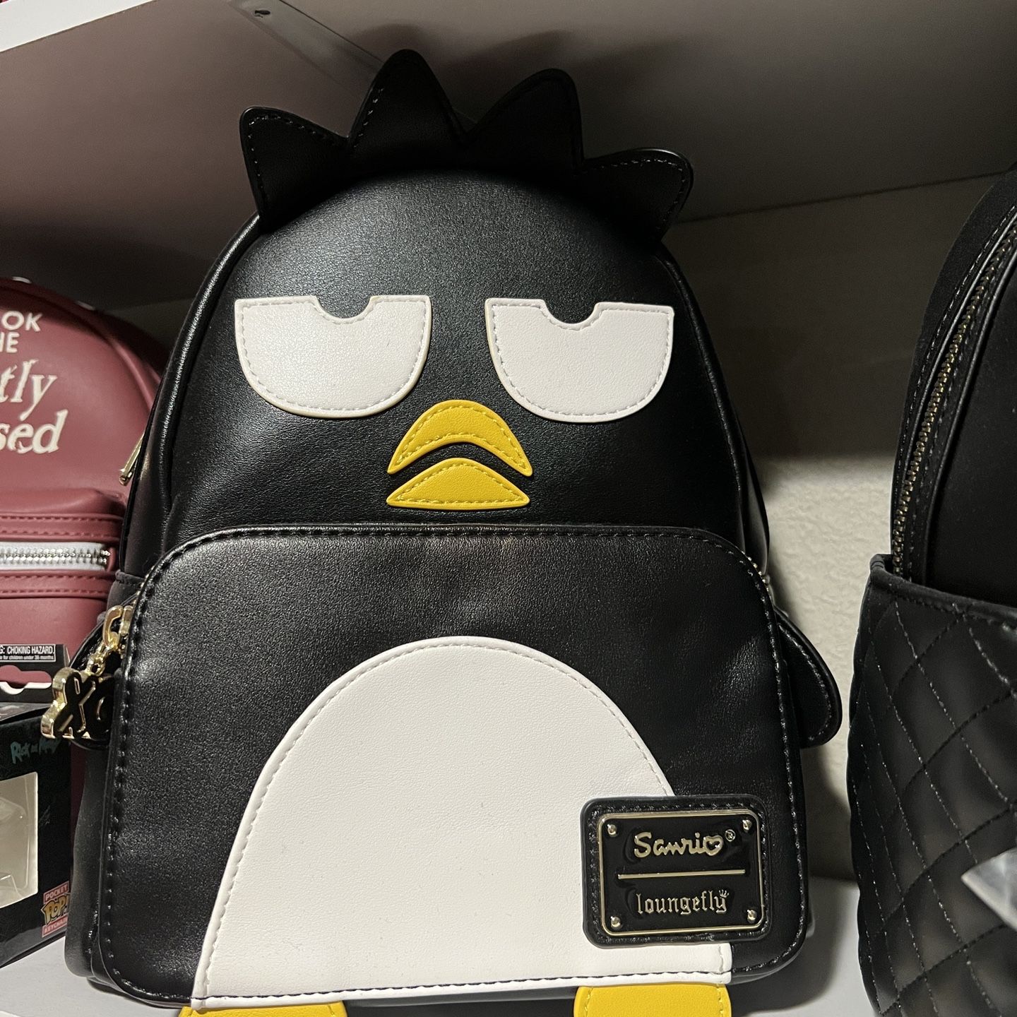 badtz maru mini backpack Sanrio Cosplay Perfect for fans of Sanrio Hello Kitty Badtz-Maru Cosplay Mini