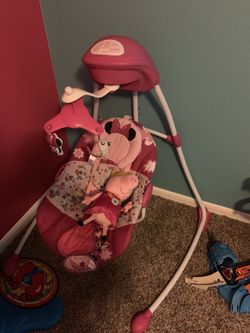 Minnie Mouse swing