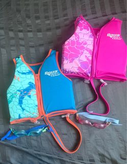 Life jacket/goggle bundle