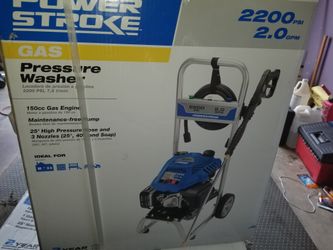 2200 psi pressure washer new