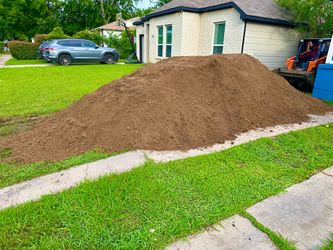 TOPSOIL, SELECT FILL, CUSHION SAND, MASONRY SAND, DIRT