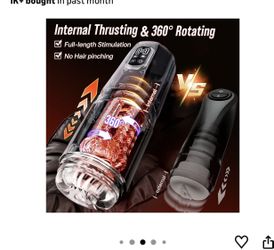 male Toy, Self Enjoyment, New Sealed Package, Two Models Available $79 Each