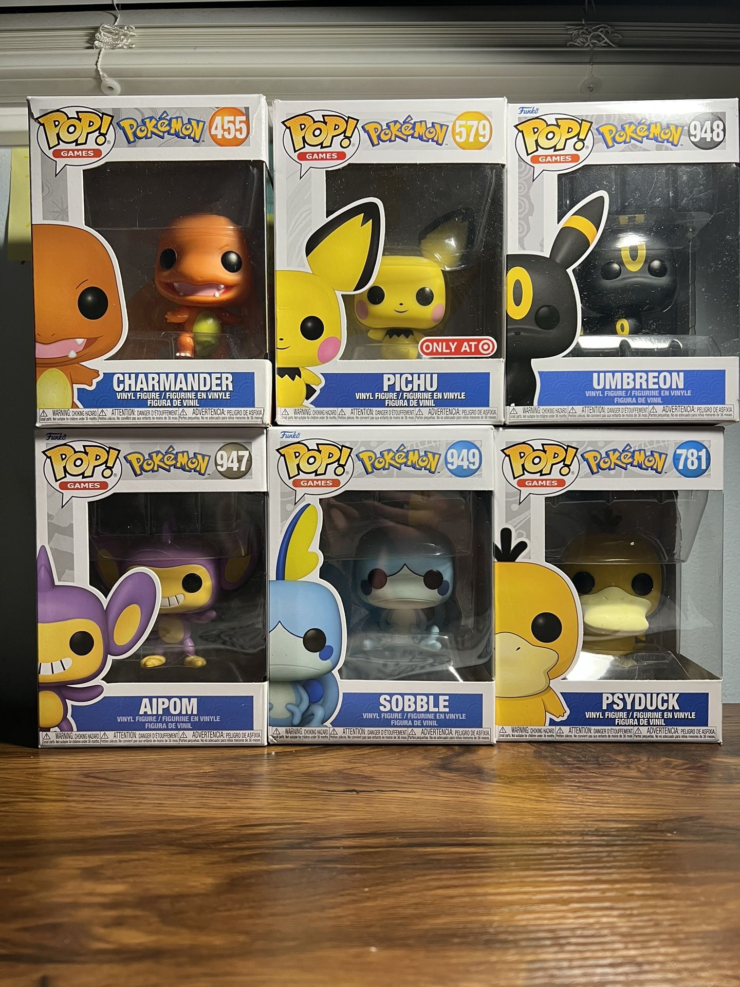 Pokemon Pop Figures