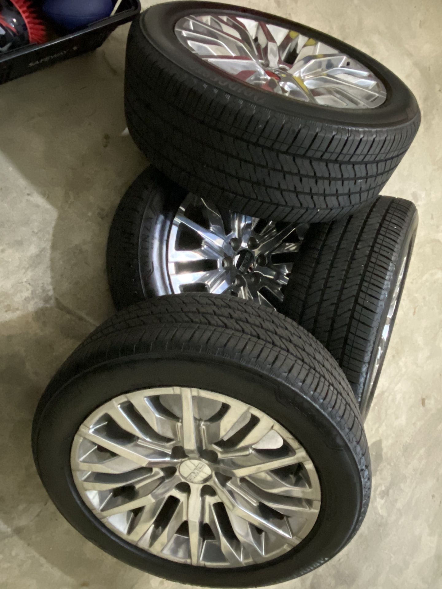 22" GMC Sierra 2019 2020 DENALI 1500 Chevy Silverado OEM wheels rims