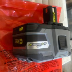 Ryobi lithium battery 18 V