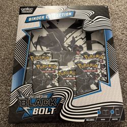 Black Bolt Binder Collection Pokemon