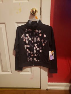 NEW GIRLS PERFORMANCE TRAIN JACKET SIZE M