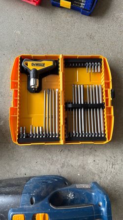 DEWALT Multi-Bit Screwdriver & Bit Set – Complete Case