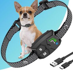 Dog Bark Collar, for Large Medium Small Dogs, Rechargeable Smart Anti-Bark/ Dog