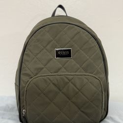 GUESS Backpack Book Bag Mini Bag Purse Green 