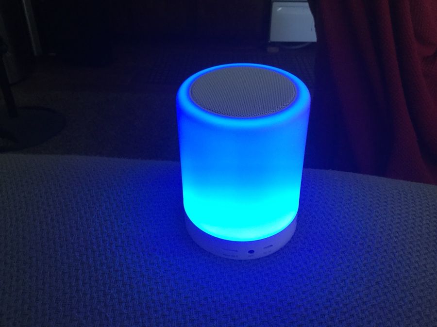 New Bluetooth Touchlight Color-Changing LED Speaker by SoundLogic XT no box 📦paid $40